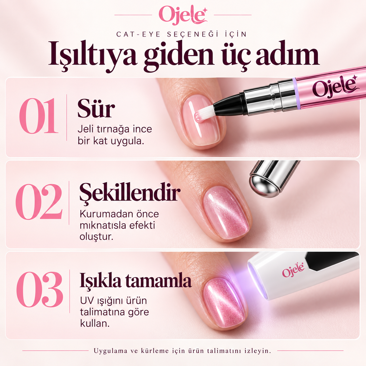 Tek Adım Jel Oje Kalemi