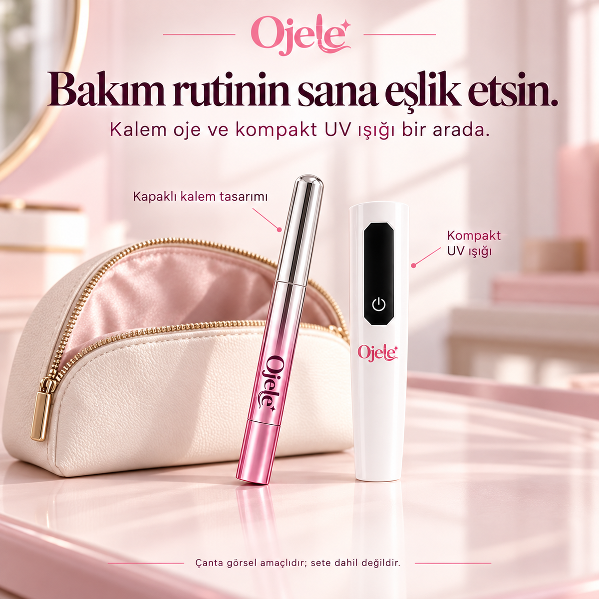 Tek Adım Jel Oje Kalemi